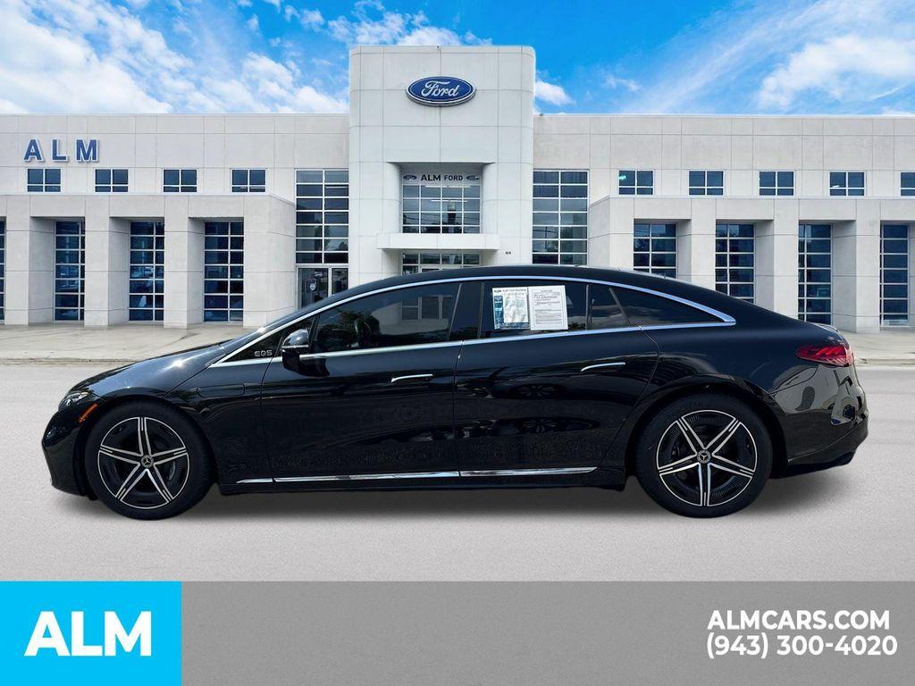 used 2022 Mercedes-Benz EQS 580 car, priced at $53,960