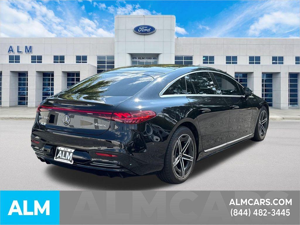 used 2022 Mercedes-Benz EQS 580 car, priced at $51,960