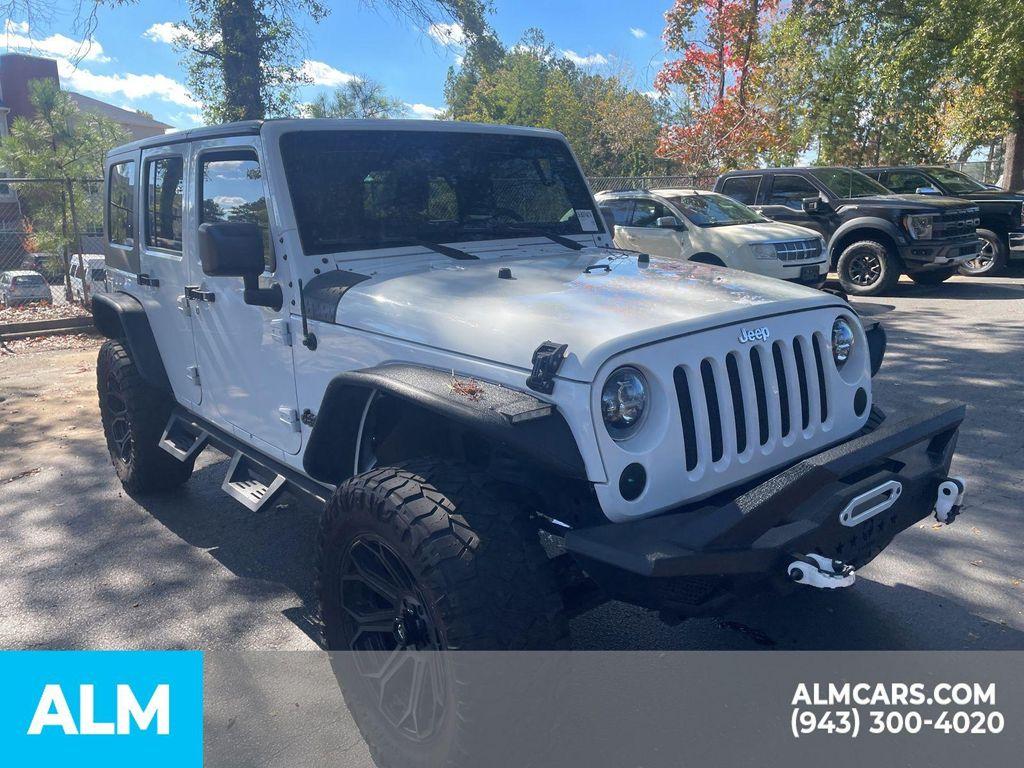 used 2017 Jeep Wrangler Unlimited car, priced at $19,320