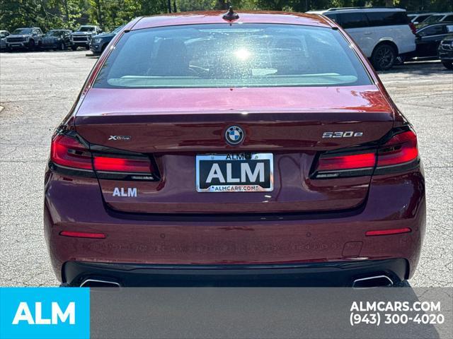 used 2023 BMW 530e car, priced at $29,420