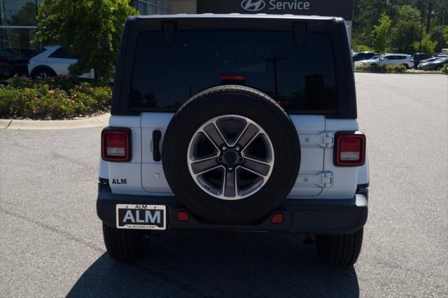 used 2020 Jeep Wrangler Unlimited car, priced at $29,920