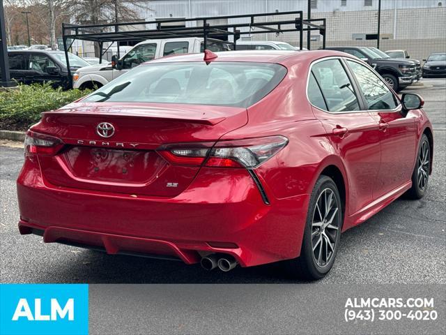 used 2021 Toyota Camry car, priced at $18,877