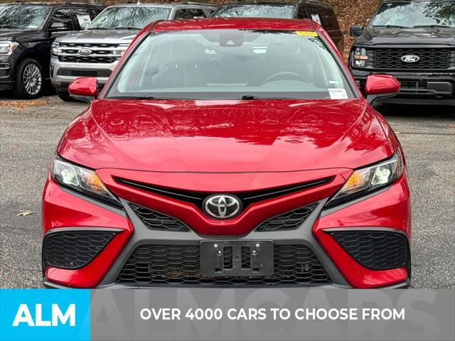 used 2021 Toyota Camry car, priced at $18,877