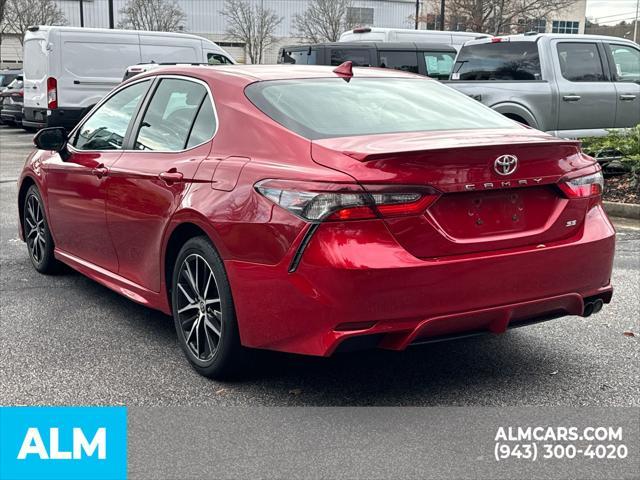 used 2021 Toyota Camry car, priced at $18,877