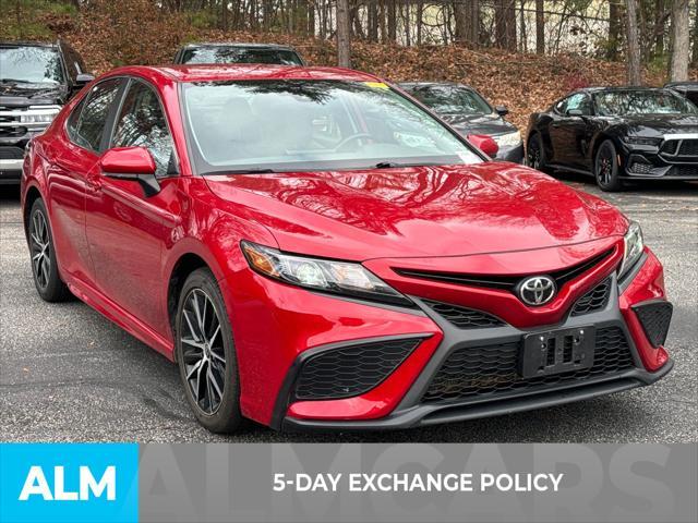 used 2021 Toyota Camry car, priced at $18,877