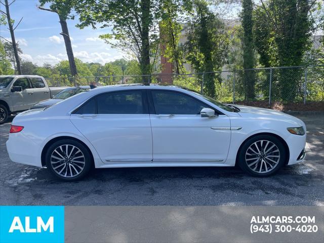 used 2018 Lincoln Continental car, priced at $18,420
