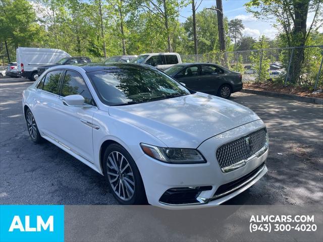 used 2018 Lincoln Continental car, priced at $18,420