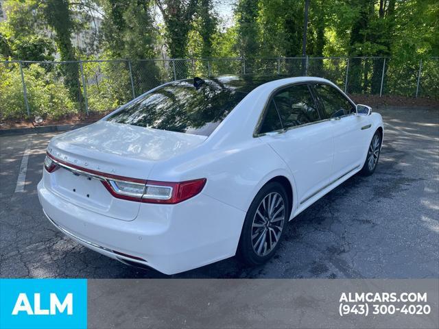 used 2018 Lincoln Continental car, priced at $18,420