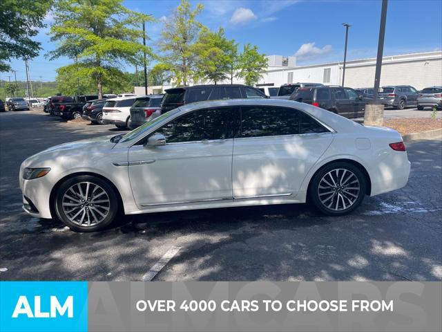used 2018 Lincoln Continental car, priced at $18,420