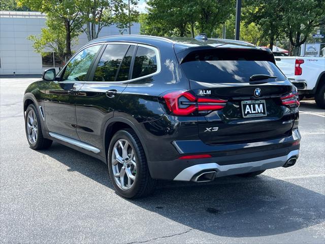 used 2022 BMW X3 car, priced at $29,420