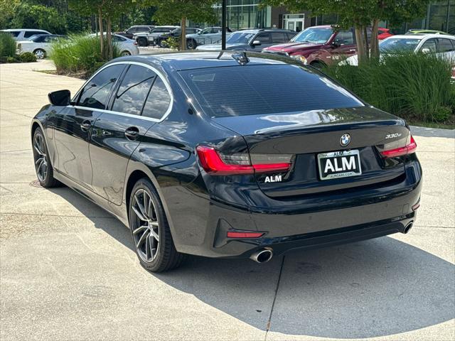 used 2021 BMW 330e car, priced at $23,460