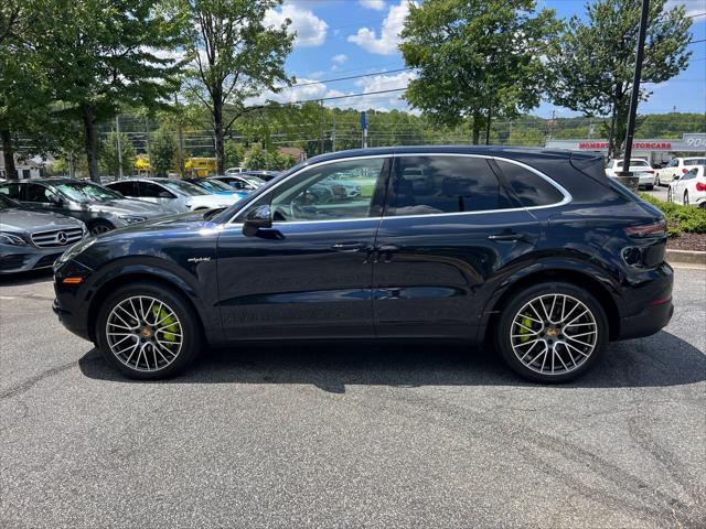 used 2021 Porsche Cayenne E-Hybrid car, priced at $59,420