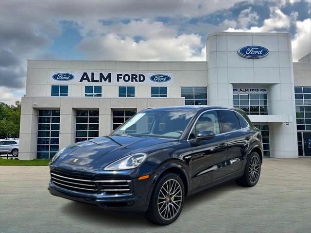 used 2021 Porsche Cayenne E-Hybrid car, priced at $59,420