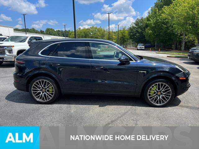 used 2021 Porsche Cayenne E-Hybrid car, priced at $56,920