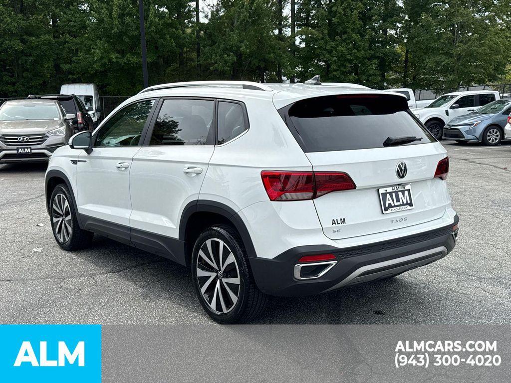 used 2023 Volkswagen Taos car, priced at $20,120