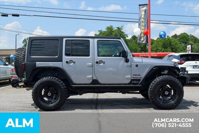 used 2017 Jeep Wrangler Unlimited car, priced at $19,420