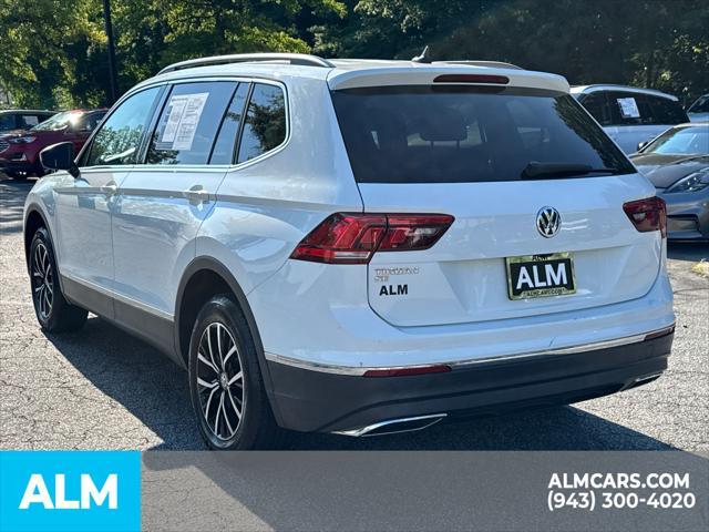 used 2021 Volkswagen Tiguan car, priced at $18,920