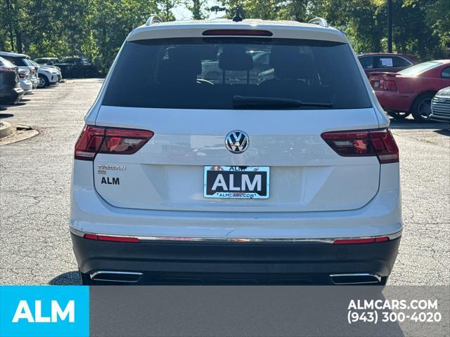 used 2021 Volkswagen Tiguan car, priced at $18,920