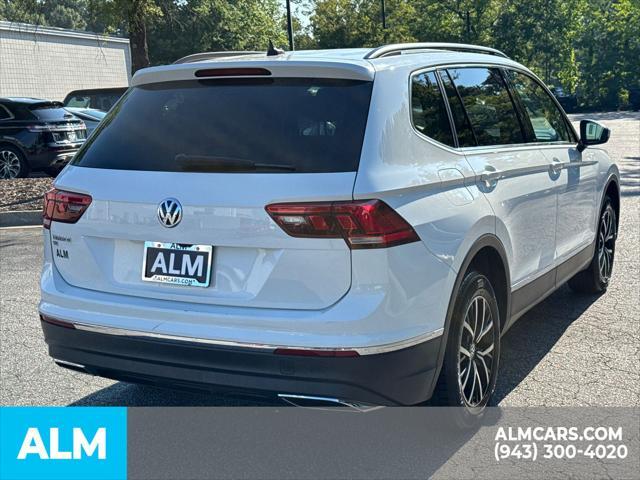 used 2021 Volkswagen Tiguan car, priced at $18,920