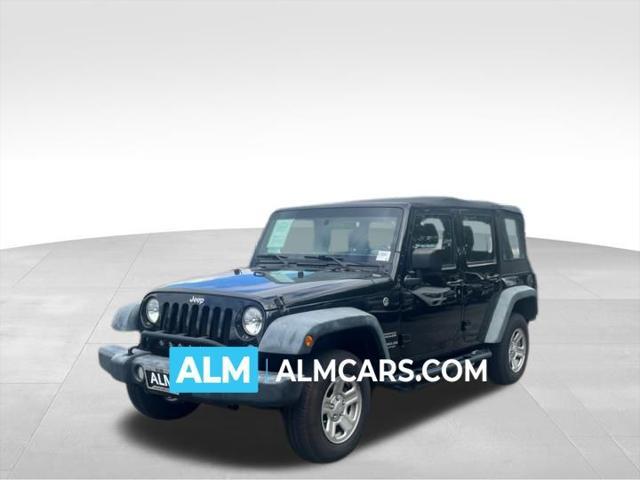 used 2017 Jeep Wrangler Unlimited car, priced at $19,420