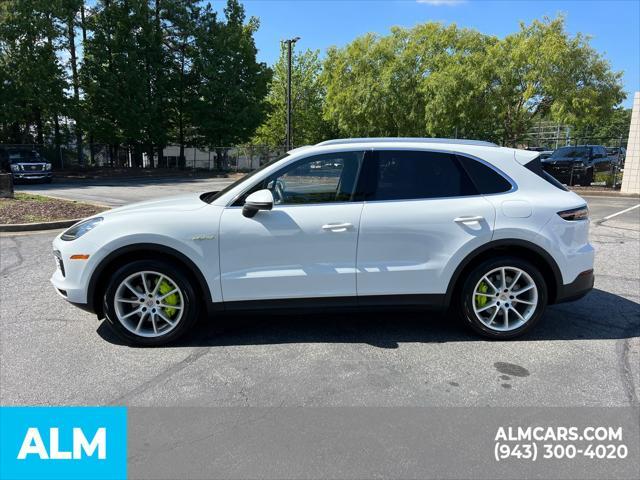 used 2022 Porsche Cayenne E-Hybrid car, priced at $60,960