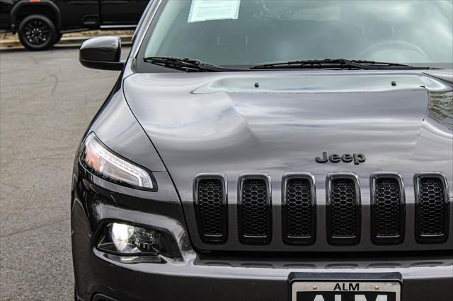 used 2018 Jeep Cherokee car, priced at $16,420