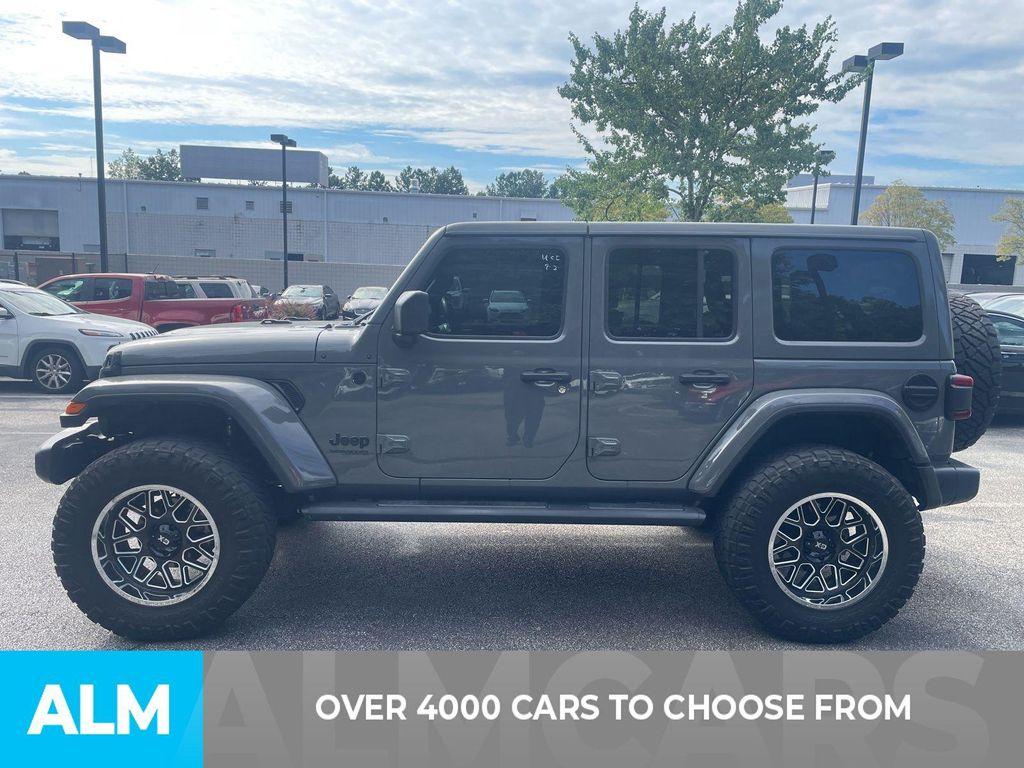 used 2020 Jeep Wrangler Unlimited car, priced at $32,320