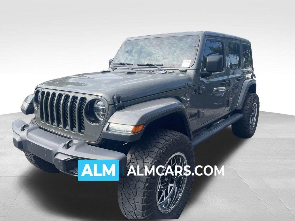 used 2020 Jeep Wrangler Unlimited car, priced at $32,320