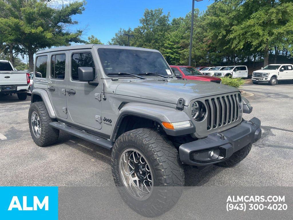 used 2020 Jeep Wrangler Unlimited car, priced at $32,320