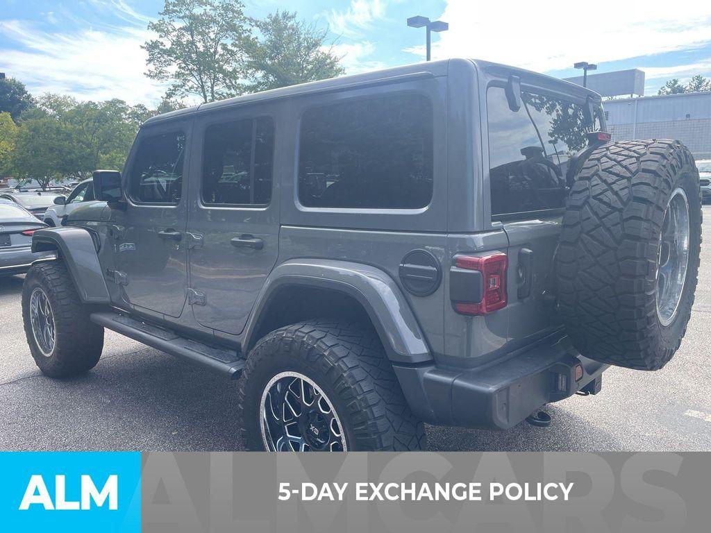 used 2020 Jeep Wrangler Unlimited car, priced at $32,320