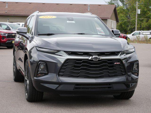 used 2021 Chevrolet Blazer car, priced at $32,340