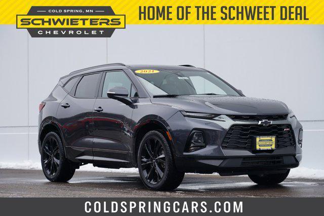 used 2021 Chevrolet Blazer car, priced at $31,383