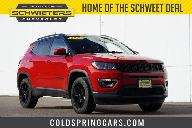 used 2020 Jeep Compass car, priced at $18,727