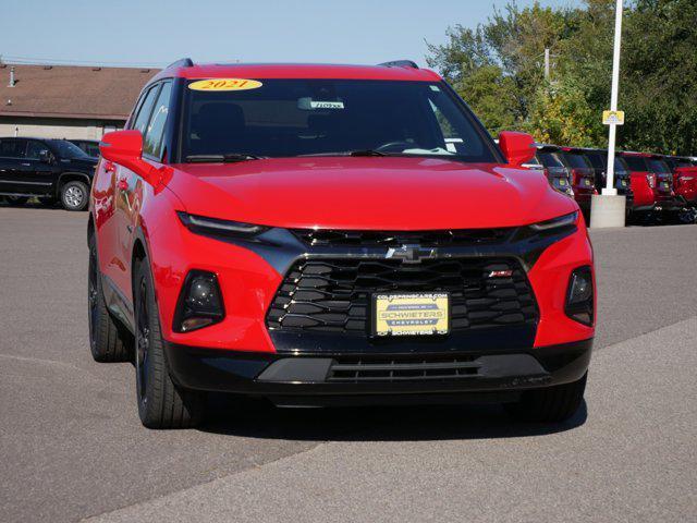 used 2021 Chevrolet Blazer car, priced at $32,587