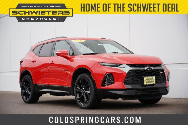 used 2021 Chevrolet Blazer car, priced at $31,630