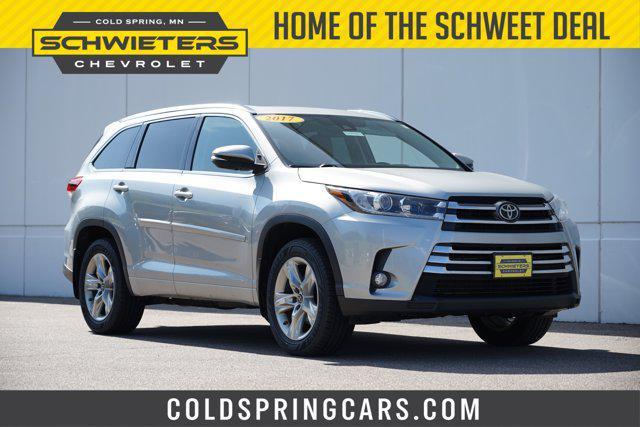 used 2017 Toyota Highlander car, priced at $19,799