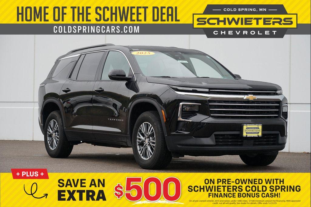 used 2025 Chevrolet Traverse car, priced at $37,867