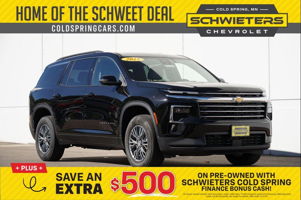 used 2025 Chevrolet Traverse car, priced at $38,984