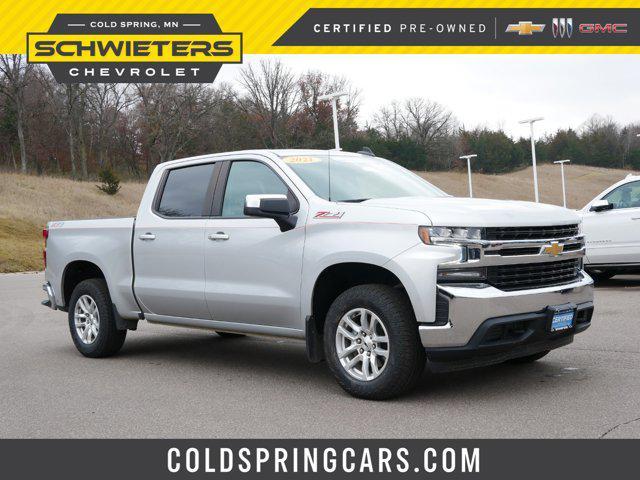 used 2021 Chevrolet Silverado 1500 car, priced at $33,624