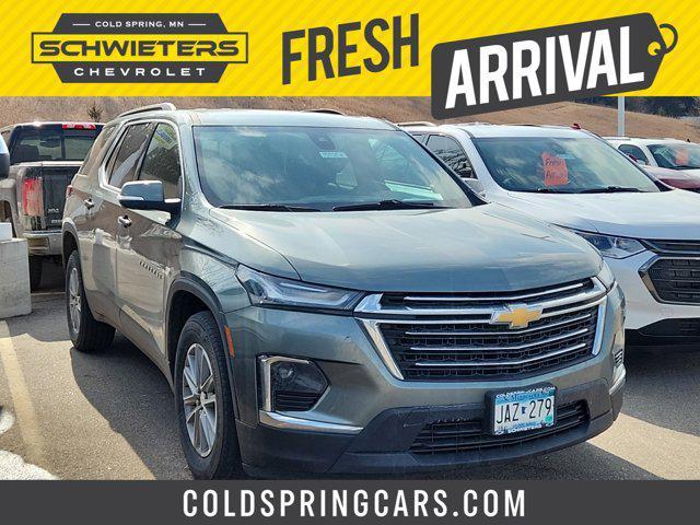 used 2022 Chevrolet Traverse car, priced at $29,371