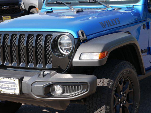 used 2021 Jeep Wrangler car, priced at $25,666