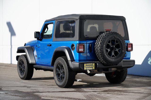 used 2021 Jeep Wrangler car, priced at $24,999