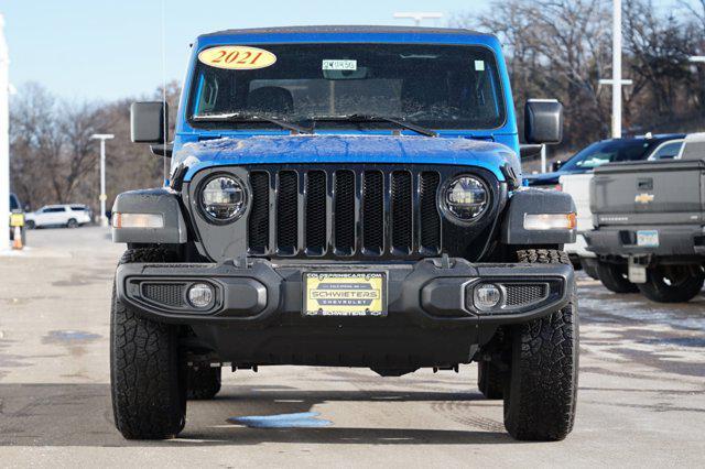 used 2021 Jeep Wrangler car, priced at $24,999