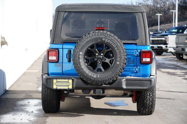 used 2021 Jeep Wrangler car, priced at $24,999