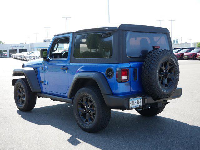 used 2021 Jeep Wrangler car, priced at $25,666