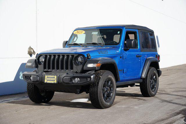 used 2021 Jeep Wrangler car, priced at $24,999