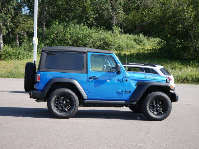 used 2021 Jeep Wrangler car, priced at $25,666