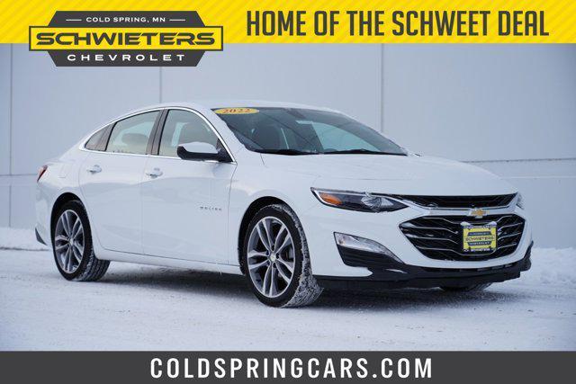 used 2022 Chevrolet Malibu car, priced at $17,821