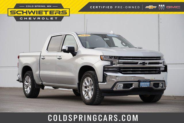 used 2020 Chevrolet Silverado 1500 car, priced at $35,506