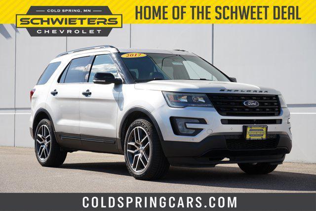 used 2017 Ford Explorer car, priced at $16,893